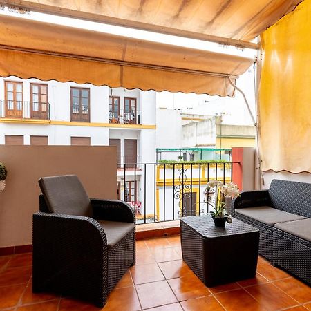 セビリアAoa Casa Triana Familiar Con Terrazaアパートメント エクステリア 写真